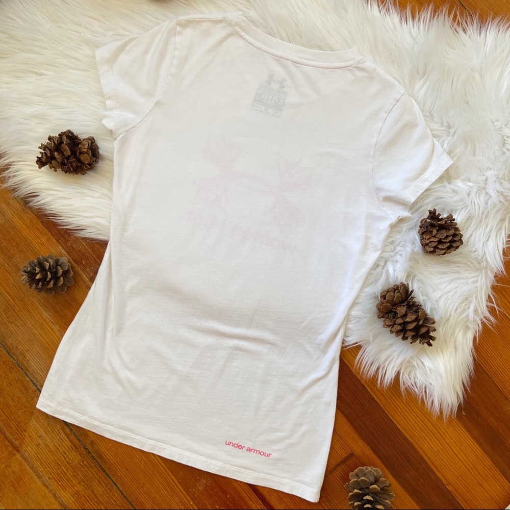 4/$25 Under Armour Women Hunt Semi Fitted Tee - Picture 4 of 6